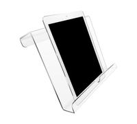 Oreilet Supporto per Tablet per Tapis Roulant, Contiene la Rubrica del Tablet del Telefono Durante L'allenamento, Supporto in Acrilico per la Maggior Parte dei Tapis Roulant e delle (Trasparente)