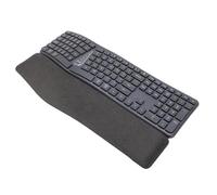 Oreilet Tastiera Ergonomica Aggiornata con Riposo Al Polso Imbottito, Wireless 2.4g BT Tastiera Spalmata Ergonomica con Sia BT Che USB Cablate per Window 98 ME 2000 7 8 10