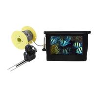 Oreilet Telecamera Cercatore Pesci Subacquei, Videocamera Pesca Sottomarino 1080p HD Ad Largo 195 ° con Riferimento 4,3 Pollici per lo Schermo IPS per il Lago Pesca Al Ghiaccio (20m)