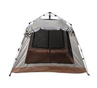 Oreilet Tenda da Campeggio Pop -up, Panno Oxford Easy Setup Tenda per Famiglie a Doppia per Picnic Esterni Raccolta Cortile, Protezione Sole, Protezione Solare (L)