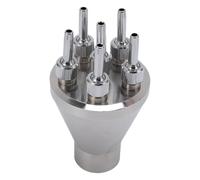 Oreilet Testa Dell'ugello della Fontana, Irrigatore a pruzzo D'acqua Fontana per Stagno Getto Multidirezionale Colonna in Acciaio Inossidabile per Piazza del Giardino Paesaggistico