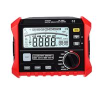 Oreilet Tester Digitale per Megaohmmetro di Resistenza di Isolamento, Tensione di Prova 50V-1000V Gamma 0M-100G con Funzione DAR PI per Test Elettrico HVAC Solare del Motore
