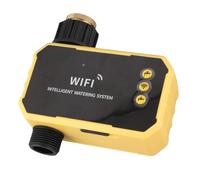 Oreilet Timer di Irrigatore Solare, Irrigazione Automatica Smart WiFi Regolabile Sprinkler WiFi Solare per Irrigazione a Goccia e per Prato, Batteria Doppia Potenza