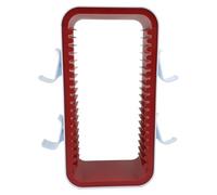 Oreilet Torre di Stoccaggio per Dischi di Gioco, Supporto Orizzontale Verticale di Grande capacità con Supporti per Cuffie Controller per Giochi della Serie X S (rosso)