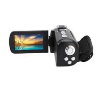 Oreilet Videocamera 4K, Videocamera Digitale da 64 MP con Schermo Ribaltabile da 3 Pollici e WiFi, 3 Luci di Riempimento a LED per in Streaming Live
