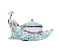 Oreilet Zuccheriera Dal Design Pavone, Barattolo di Condimento per Zucchero Vintage Squisito con Coperchio e Cucchiaio, Contenitore Decorativo per Zucchero per Bar, Bancone della Cucina