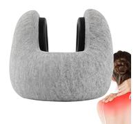 Oreiller De Cou - Oreiller De Voyage En Mousse À Mémoire Pour Avion, Voiture Et Bureau Avec Couvercle Lavable Doux, Support Ergonomique Pour Le Soulagement De La Douleur À La Tête Et Au Cou, Un Coussi
