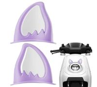 Oreilles de chapeau pour moto - Décorations amovible in peluche pour casque, coupe-vent in peluche style animal | Accessoire de casque amusant, accessoire de sécurité fantaisie pour moto, snowboard o