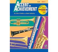 Accent on Achievement, Bk 1: Flute, Book & CD [Lingua inglese]