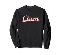 Orem Utah Wasatch Front Vintage Varsity Distressed Throwback Felpa