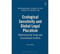 Oren Perez Ecological Sensitivity and Global Legal Pluralism (Copertina rigida)