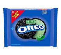 OREO Biscotti sandwich al cioccolato crema menta, dimensione festa, 757,3 g