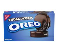 OREO Fudge Covered Chocolate Sandwich Cookies, 7.9 oz