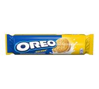 Oreo Golden, Biscotti con Ripieno di Crema alla Vaniglia, Il tuo Oreo in Versione Bianca, 154g (1 confezione da 154g)
