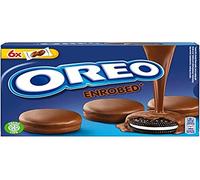 OREO MILK CHOC biscotto cacao con ripieno alla vaniglia ricoperto di cioccolato a latte