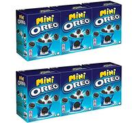 Oreo Mini Biscotto alla vaniglia Mini 160gr [Pack of 6]