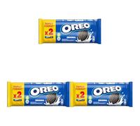 Oreo Original, Biscotti al Cacao Ripieni di Crema al Gusto Vaniglia, 2x154g (2 confezioni da 154g) (Confezione da 3)