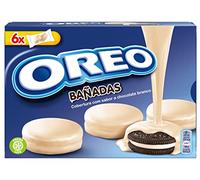 OREO WHITE CHOC biscotto cacao con ripieno alla vaniglia ricoperto di cioccolato bianco - [Pack 10]