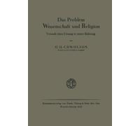 Orest D Chvol'son Das Problem Wissenschaft und Religion (Tascabile)