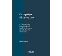 Orestis Omran Campaign Finance Law (Copertina rigida)