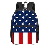 OREURUIK Bandiera Modello Quadrato Tasca Frontale Zaino per Ragazzo e Ragazze Migliori Regali 3D Cartoon SchoolBags per Bambini