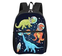 OREURUIK Dinosauro Modello Quadrato Tasca Frontale Zaino per Ragazzo e Ragazze Migliori Regali 3D Cartoon SchoolBags per Bambini
