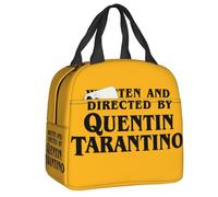 OREURUIK Film Vintage Personalizzato Quentin Tarantino Lunch Box Pulp Fiction Kill Bill Thermal Cooler Food Insulated Lunch Bag Tote Bag Portatile