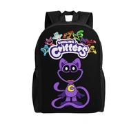 OREURUIK Personalizzato Sorridente Critters Catnap Zaino per Uomini Donne Scuola Studenti Universitari Bookbag Si Adatta a 15 Pollici Borse per Computer Portatili