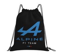 OREURUIK Terrific Alpine F1 Custom Pattern Logo Drawstring Bag Zaino da Viaggio Borsa per Studenti Borsa per la Scuola