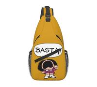 OREURUIK Zaino a Tracolla Personalizzato Mafalda Basta Sling Resistente all'Acqua Quino Argentina Cartoon Daypack Zaino a Tracolla con Stampa