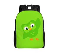 OREURUIK Zaino da Viaggio Duolingos Personalizzato Uomo Donna Scuola Laptop Bookbag Borse Daypack per Studenti Universitari