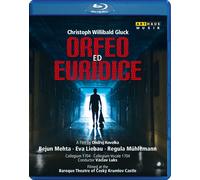 Orfeo Ed Euridice (Blu-ray) Bejun Mehta Eva Liebau Regula Mühlemann