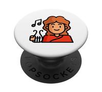 Orfeo Vintage Mitologia Greca Musicista Profeta Poeta PopSockets PopGrip Adesivo