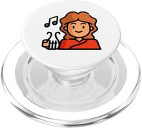 Orfeo Vintage Mitologia Greca Musicista Profeta Poeta PopSockets PopGrip per MagSafe