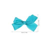 ORFOFE 10 paia Mollette per Capelli Bambina Multicolore con Fiocchi Eleganti Clip Becco d Anatra Antiscivolo e Delicate per Uso Quotidiano e Feste