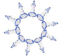 ORFOFE 10 Pezzi Faro in Resina Miniatura per Micro-Paesaggio Decorazione Scenografica Desktop per Casa delle Bambole Accessori Fai da Te per e Collezionisti