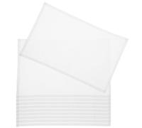 ORFOFE 10 Pezzi Pettorali da Gara Riutilizzabili in Panno Resistente Numeri Vuoti, Pettorine Leggere per Corse, Maratona e Gare di Corsa, Accessori Sportivi Portatili per Atleti