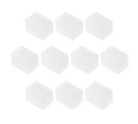 ORFOFE 10 Pezzi Protezioni Angolari in Silicone Morbido per Mobili e Scaffali, Design Invisibile Installazione Semplice, per Casa e Soggiorno, Sicurezza