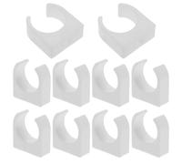 ORFOFE 10 Pezzi Supporto Motore Plastica Bianca Staffa Montaggio Verticale Regolabile per Motori Base Fissa per Modelli DIY Accessorio Preciso per Motori Piccoli