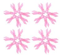 ORFOFE 100 pezzi Spille Nastro Rosa Portatile per Sensibilizzazione al Tumore al Seno da Accessorio Leggero e Delicato per Campagne di Raccolta Fondi