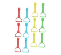 ORFOFE 12 Pezzi Anelli da Trazione per Supporto Sicuro per Apprendimento Stare in Piedi e Aiuto Camminata Anelli per Lettino e Ginnastica Ragazzo Ragazza Rinforzo Braccia e Gambe