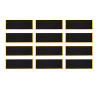 ORFOFE 12 pezzi Nastro Antiscivolo in Schiuma per Mini Fingerboard Adesivo Resistente e Flessibile per Grip Sicuro e Gioco Prolungato