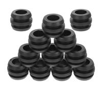 ORFOFE 12 Pezzi Paracolpi Gomma per Calcio Balilla Tamponi Antiscivolo per Parti Piccole Tavolo Foosball Ricambi Buffer in Gomma per Tavoli da Gioco