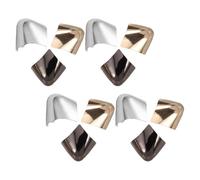 ORFOFE 12 Pezzi Proteggi Punte Scarpe Metallo Tappi Punta Tacchi Alti Resistenti Antirughe Facili da Installare per Scarpe da Donna Punta Appuntita