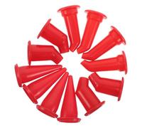 ORFOFE 12 Pezzi Ugelli per Calafataggio in Plastica Riutilizzabili Applicatori Becco d Anatra per Sigillante e Colla Compatibili con Tubetti Standard Strumenti Precisi per Riempimento e