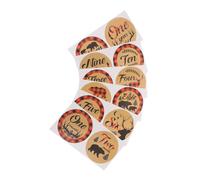 ORFOFE 12pezzi Month Stickers Sicuri e Facili Usare Per Registrare Progressi Del Bebè Design Accattivante Per Memorabili Come Per Mamme Aspettanti