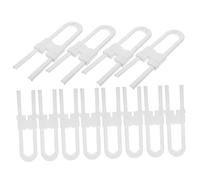 ORFOFE 12pezzi Serrature Di Sicurezza a Forma Di u Senza Fissaggi Per Cassetti e Frigoriferi Per Ragazzo Ragazza Piccoli e Adulti Esigenze Particolari Per Impedire Apertura Accidentale Di