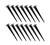 ORFOFE 14 pezzi Picchetti in Alluminio per Natalizie da Giardino Supporti Resistenti per da Esterno per Sentieri e Prati Facili da Installare e Adatti Ogni Condizione Climatică