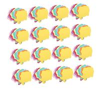 ORFOFE 140 Pezzi Sagome Carta Colorate per Decorazioni Diy Materiale Creativo per Adatto Classi Feste Estive e Progetti Manuali