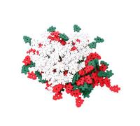 ORFOFE 150 Pezzi Bottoni in Legno Natalizi Misti per Cucito e Fai da Te con Alberi di Natale e Fiocchi di Colorati Accessori Artigianali Decorativi Resistente e Leggero per